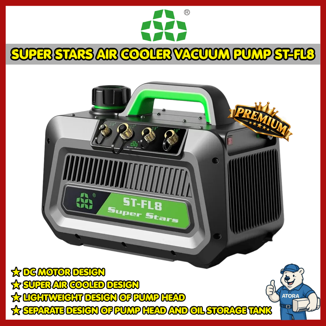 Super Stars Air Cooled Vacuum Pump 8 CFM (ST-FL8)