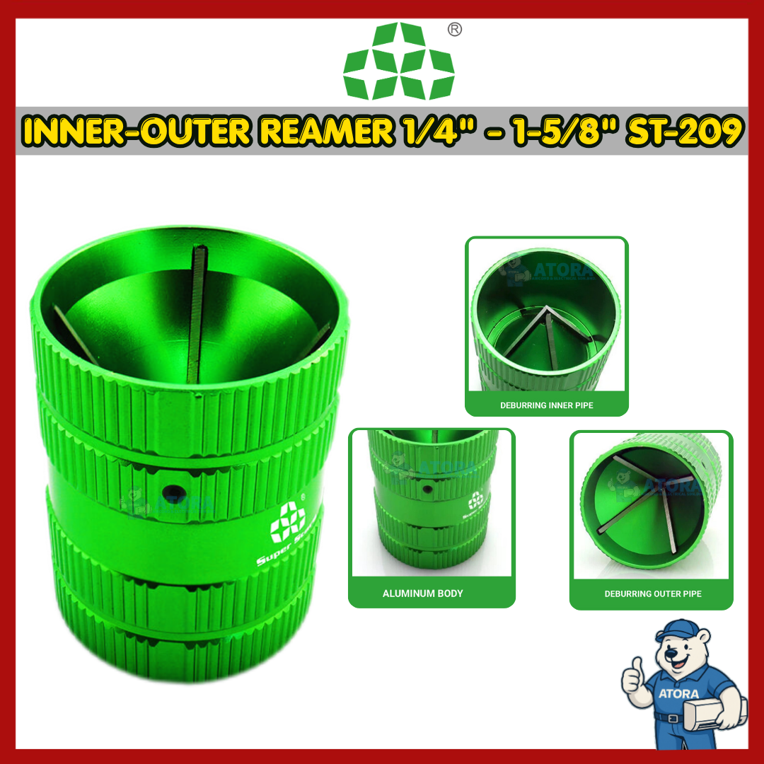 Super Stars Inner-outer Reamer 1/4" - 1-5/8" (ST-209)