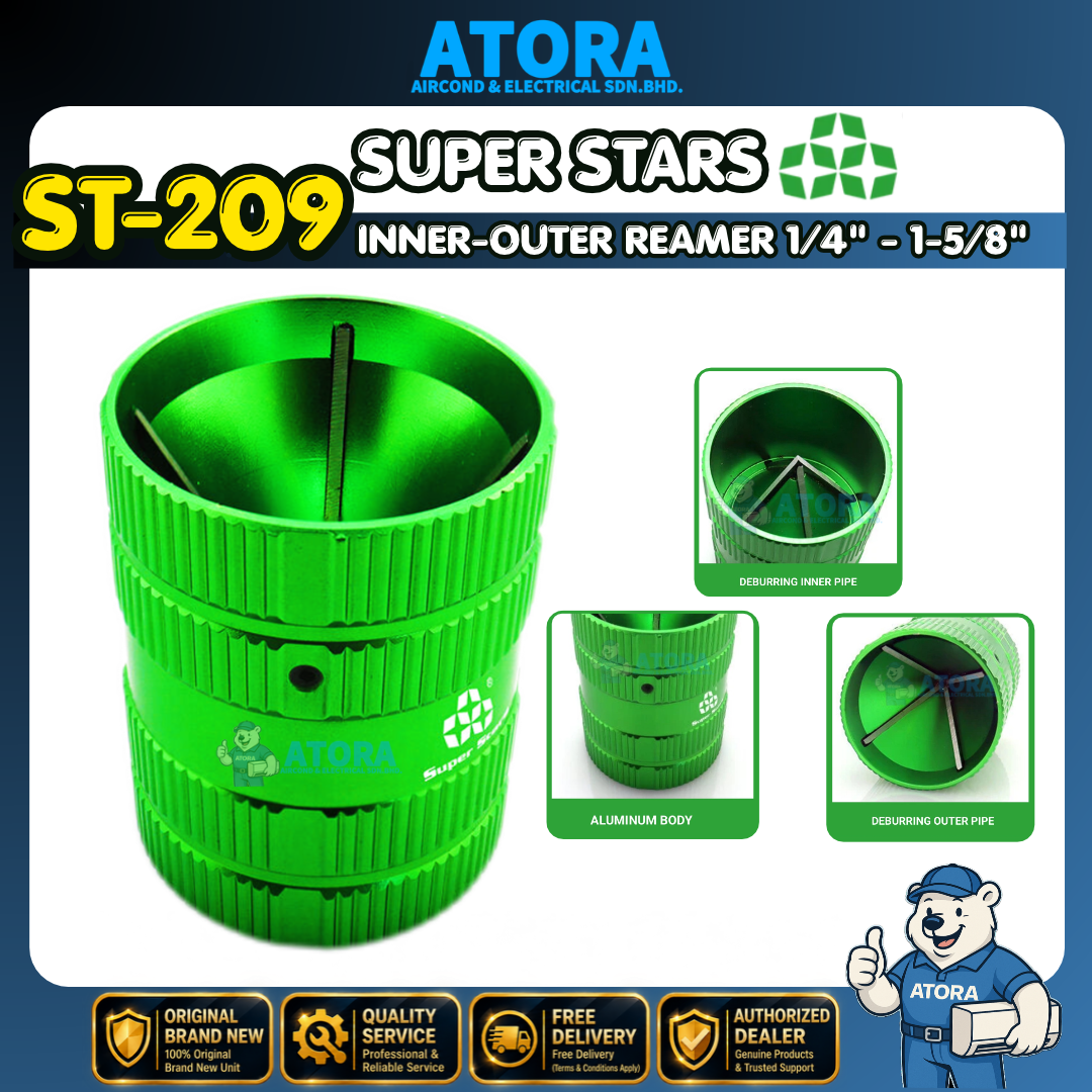 Super Stars Inner-outer Reamer 1/4" - 1-5/8" (ST-209)