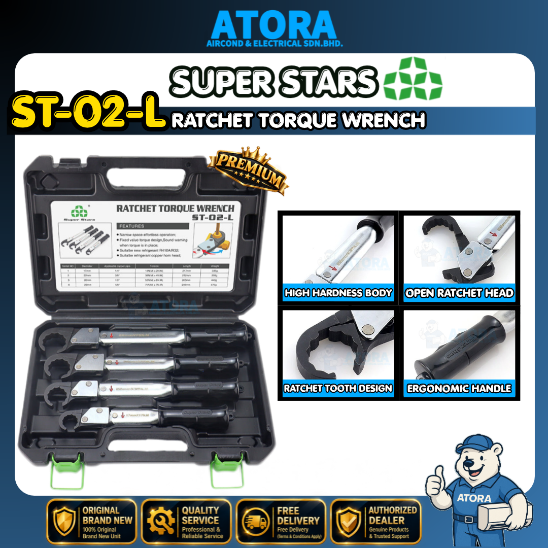 Super Stars Ratchet Torque Wrench(ST-02-L)